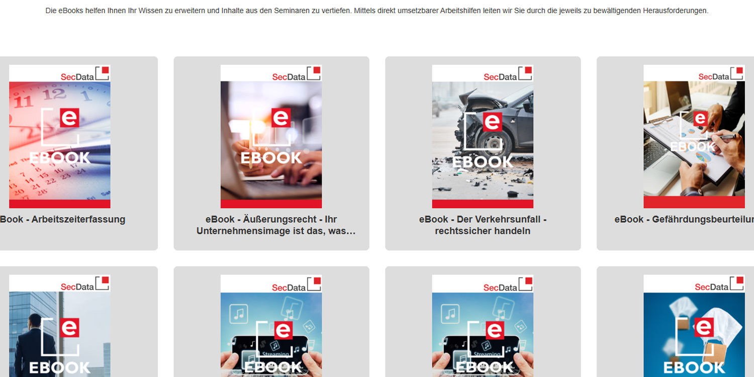 eBooks zu Unternehmensthemen