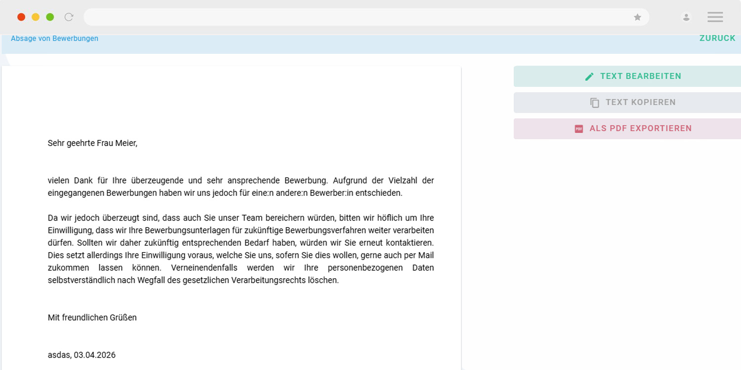Automatische Texterstellung
