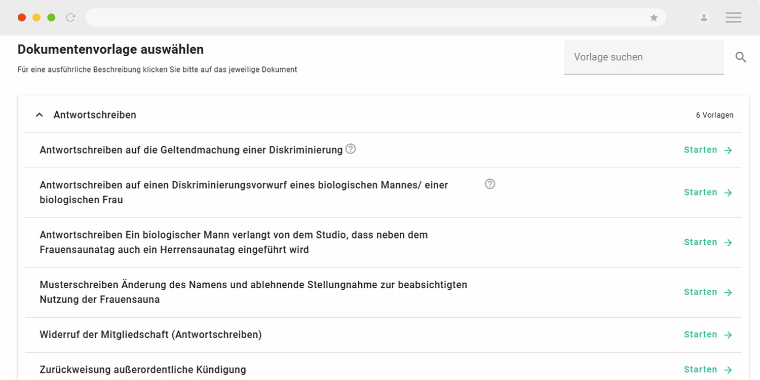 Vielfältige Textvorlagen