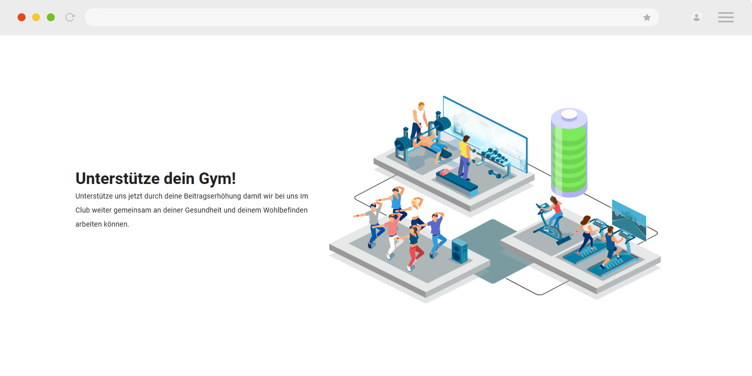 Landingpage individuell zusammenstellen